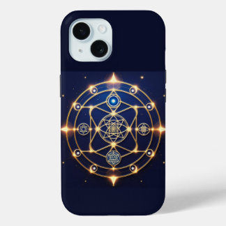 Divine Radiance – 5: Illuminated Universal Energy iPhone 15ケース