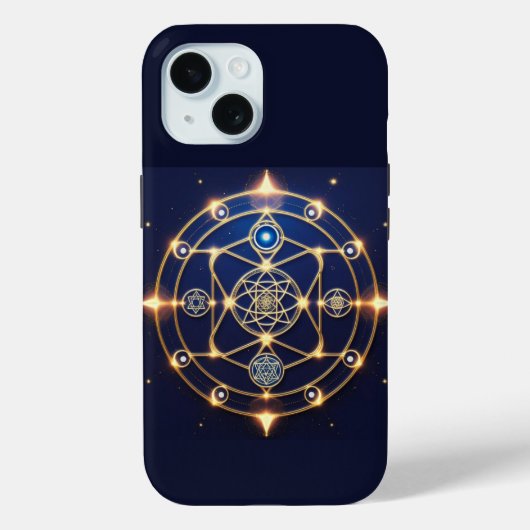 Divine Radiance – 5: Illuminated Universal Energy Case-Mate iPhoneケース (裏面)
