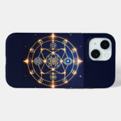 Divine Radiance – 5: Illuminated Universal Energy Case-Mate iPhoneケース (裏面 (横))