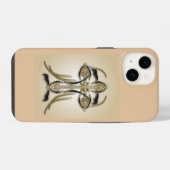 "Divine Request" Apple iPhone 14 ケース (裏面横)