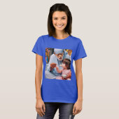 Divine Serenity：サイババ水彩色Tシャツ Tシャツ (正面フル)