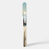 Divine Serenity: Pastel Jesus Portrait Mobile Case Case-Mate iPhoneケース (裏面 / 左)