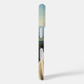 Divine Serenity: Pastel Jesus Portrait Mobile Case Case-Mate iPhoneケース (裏面 / 右)