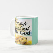 Divine Serenity Turtle コーヒーマグカップ (正面左)