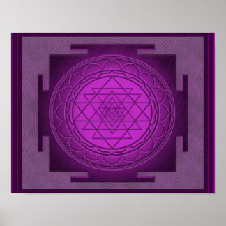 Divine Sri Yantra7ポスター ポスター