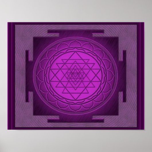 Divine Sri Yantra7ポスター ポスター (正面)
