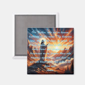 Divine Sunset: Lord's Prayer Inspiration マグネット (正面/裏面)