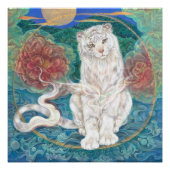 Divine White Tiger of the Moonlit Ring ポスター (正面)