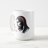 Divine Words: Jesus Inspire コーヒーマグカップ (正面左)