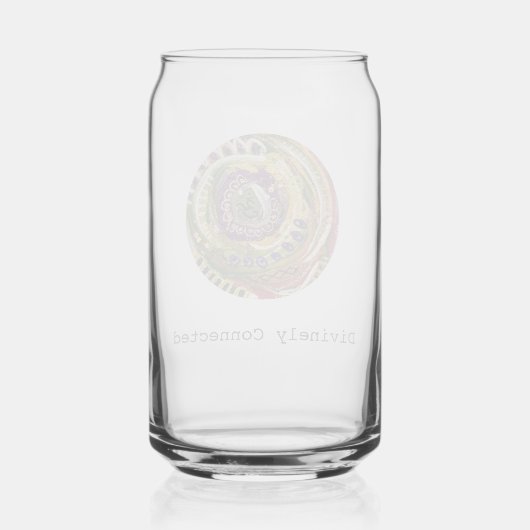 Divinely Connected Mantra and prayer portal ガラス缶 (正面)