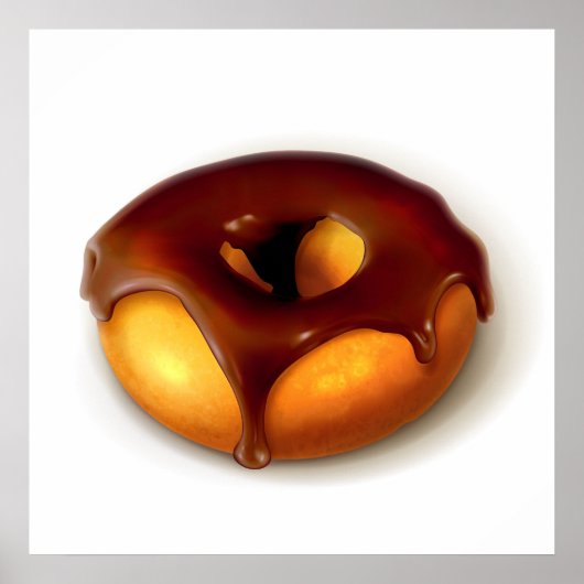 Divinely Decadentドーナツのポスター – SRF ポスター (正面)