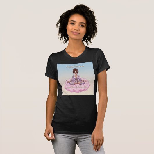 Divinely Unbothered – Inner Peace Is the New Flex Tシャツ (正面フル)