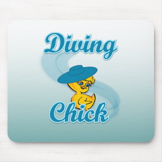 Diving Chick #3 マウスパッド (正面)