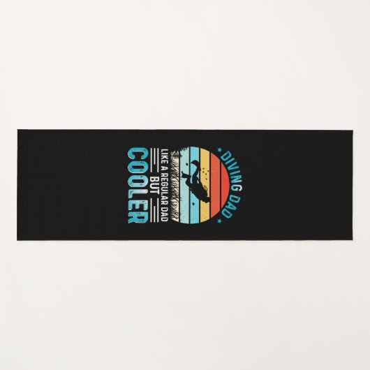 Diving Dad ヨガマット (正面(横))