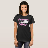 Diving equipment Scuba Mama Diver Diver Tシャツ (正面フル)