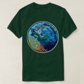 Diving In Great Barrier Reef Australia Tシャツ (デザイン正面)