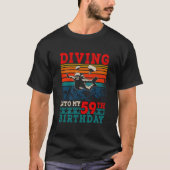 Diving Into My 59Th Skydiving Tシャツ (正面)