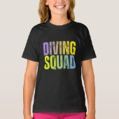 diving squad tシャツ (正面)