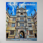Divinity in Stone - Bodleian Library, Oxford ポスター (正面)