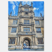 Divinity in Stone - Bodleian Library, Oxford マグネット (正面)