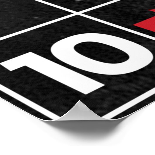 DivisibilityルールMath Classroomポスター ポスター (角)