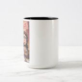 Divorce Announcement on Mug ツートーンマグカップ (中央)