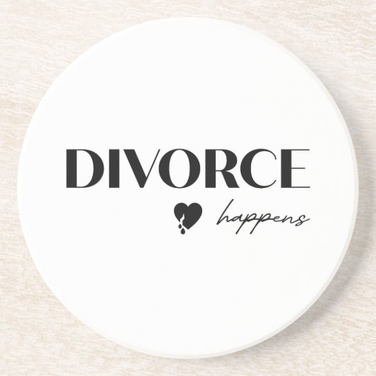 Divorce Happens コースター (正面)