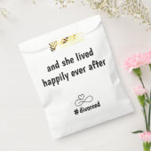 Divorce Party Gifts for Her Customize Care Package フェイバーバッグ (封をした状態)