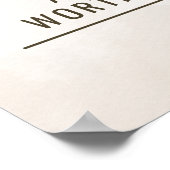 Divorce Party Welcome Sign ポスター (角)