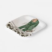 Divorce Theme Animal Skin ペーパープレート (傾斜あり)