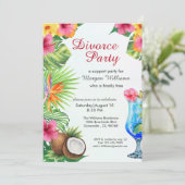 Divorce Tropical Summer Dine & Cocktail Party  招待状 (スタンド正面)