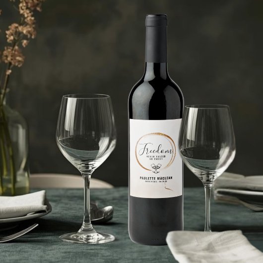 Divorce Wine Label ワインラベル