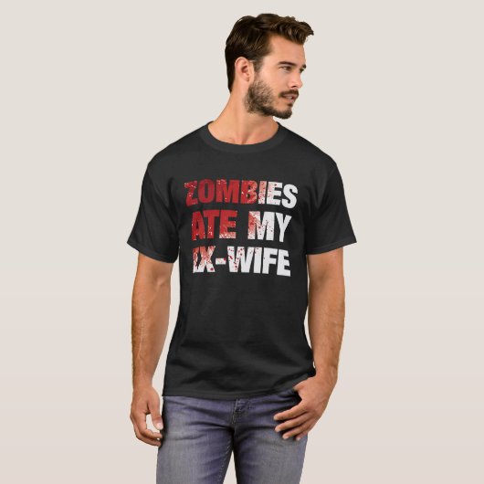 Divorcee Husband Halloween Costume Tシャツ (正面フル)
