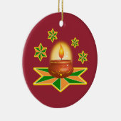 Diwaliのランタン セラミックオーナメント (右)