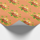 Diwaliのランタン ラッピングペーパー (角)