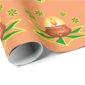 Diwaliのランタン ラッピングペーパー (ロールコーナー)