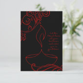 diwaliの挨拶(エレガントなライト) カード (スタンド正面)