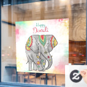 Diwaliウィンドウの固定 ウィンドウサイン (カフェ窓)