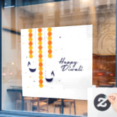 Diwaliウィンドウの固定 ウィンドウサイン (カフェ窓)