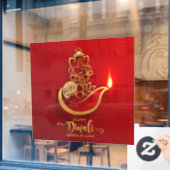 Diwaliウィンドウの固定 ウィンドウサイン (カフェ窓)