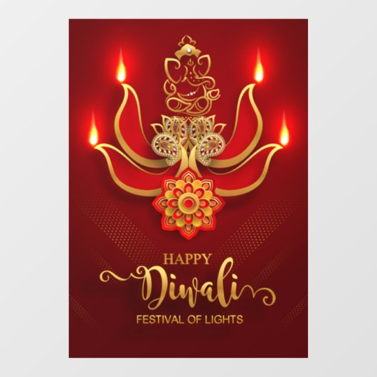 Diwaliウィンドウの固定 ウィンドウサイン (シート)