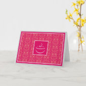 Diwali カード (黄色い花)