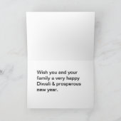 Diwali シーズンカード (内部)