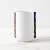 Diwali Deepavali Peacock Green Coffee Mug コーヒーマグカップ (中央)