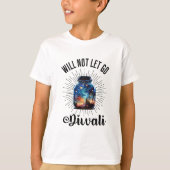 Diwali Light Jar – Festival of Lights Tシャツ (正面)
