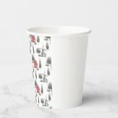 DIXIEかわいいカントリー赤い納屋の赤ちゃん動物 紙コップ (左)