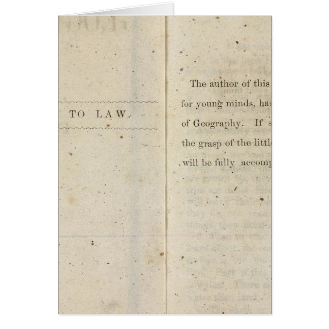 Dixieの子供のための序文の地理リーダー (正面)