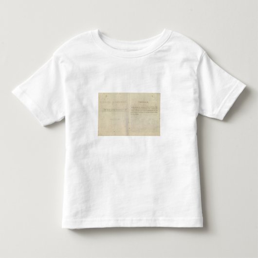 Dixieの子供のための序文の地理的な読者 トドラーTシャツ (正面)