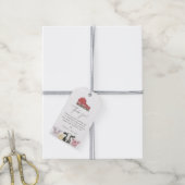 DIXIEカントリーレッドバーンファーム動物ベビーシャワー ギフトタグ (より糸付き)