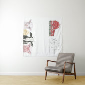 DIXIEカントリーレッドバーンファーム動物ベビーシャワー タペストリー (インサイチュ(横))